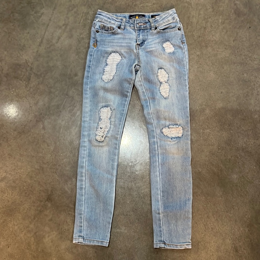 Lucky Brand Zoe Legging Girls Size 8 jeans